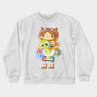 Doodle Boy BEAR BEAR Crewneck Sweatshirt